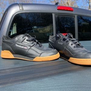 Reebok Black & Gum shoes